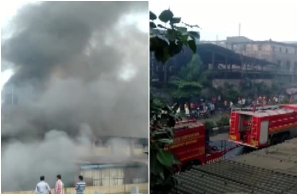 सूरत: कपड़ा फैक्ट्री में लगी भीषण आग, लाखों का हुआ नुकसान