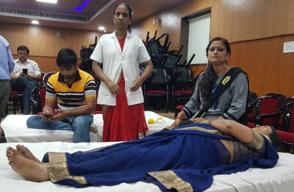 भाजपा प्रदेश कार्यालय में सेवा सप्ताह की शुरुआत, पीएम मोदी के बर्थडे को लेकर रक्तदान शिविर का आयोजन