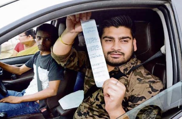 BJP सांसद रामकृपाल यादव के बेटे का भी कटा चालान, देना पड़ा फाइन