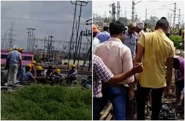 पटरी से उतरी मालगाड़ी, पटना-वाराणसी रूट बाधित