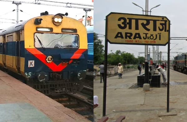 पटना-बक्सर पैसेंजर ट्रेन पर टूट कर गिरा हाई टेंशन तार, आरा स्टेशन पर हुई घटना