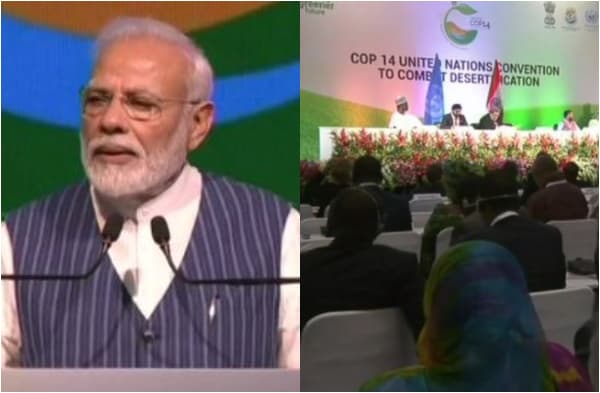 10 साल में 50 लाख हेक्टेयर बंजर भूमि को उपजाऊ बनाने का PM मोदी का ऐलान, कॉप-14 सम्मेलन में कहा- ‘धरती मां जैसी’