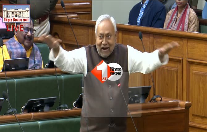 BIHAR NEWS : आउट ऑफ कंट्रोल हुए नीतीश ! हमलोग 2002 हैं और आपलोग कितने हैं ? विधानसभा में मुख्यमंत्री भड़के तो विजय चौधरी ने कहा...