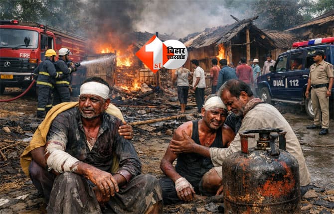 LPG cylinder explosion