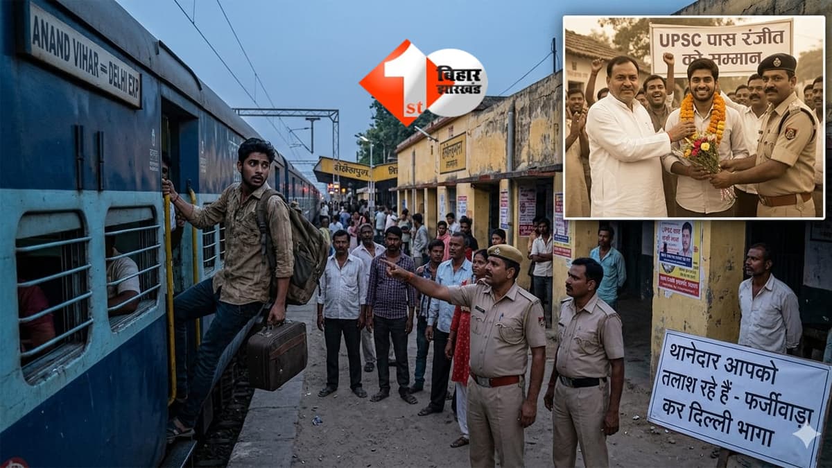 UPSC Fake Claim : बिहार में एक और कारनामा: युवक ने UPSC पास होने का फर्जी दावा किया, विधायक- थानेदार से हुआ सम्मानित, भेद खुला तो दिल्ली भागा