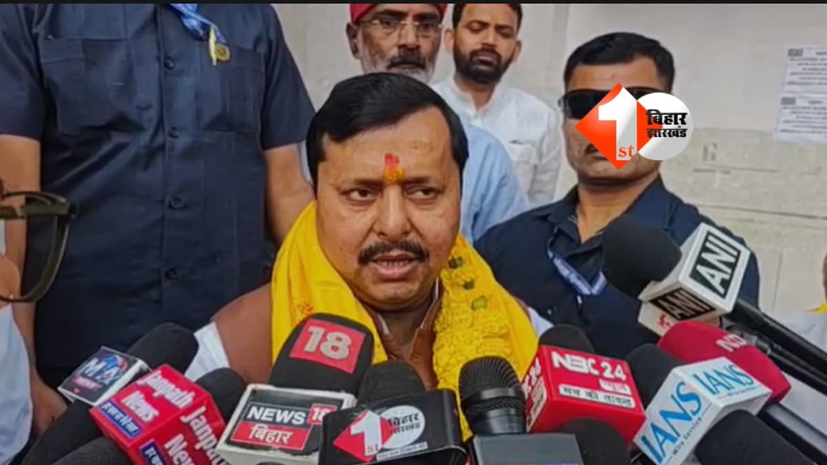 BIHAR NEWS : नीतीश कुमार के राज्यसभा जाने के सवाल पर BJP अध्यक्ष नितिन नवीन की चुप्पी, बोले- बिहार का मेरे जीवन में अलग स्थान