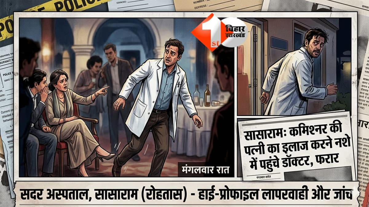 नीतीश कुमार की गजब शराबबंदी: दारू पीकर कमिश्नर की पत्नी का इलाज करने पहुंचे डॉक्टर, जांच के डर से भाग निकले