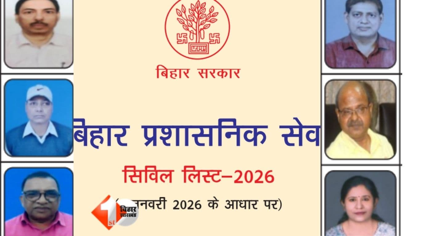 Bihar Administrative Service Civil List 2026, Bihar News, BAS Civil List 2026, Nitish Government Bihar, बिहार प्रशासनिक सेवा सिविल लिस्ट, दीवान जफर हुसैन खान, बिहार प्रशासनिक सेवा पदबल, BAS officers l