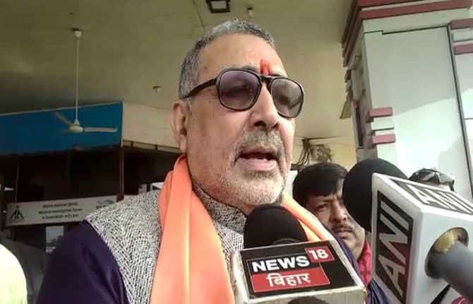 NPR जनगणना का हिस्सा और गरीबों के लिए लाभकारी, विपक्ष का विरोध देश हित में नहीं- गिरिराज