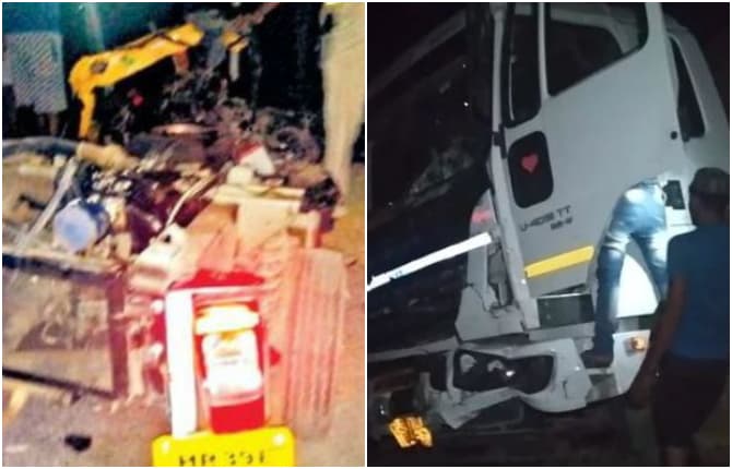 हरियाणा के जींद में बड़ा हादसा, तेल टैंकर ने ऑटो को मारी टक्कर, 10 लोगों की मौत