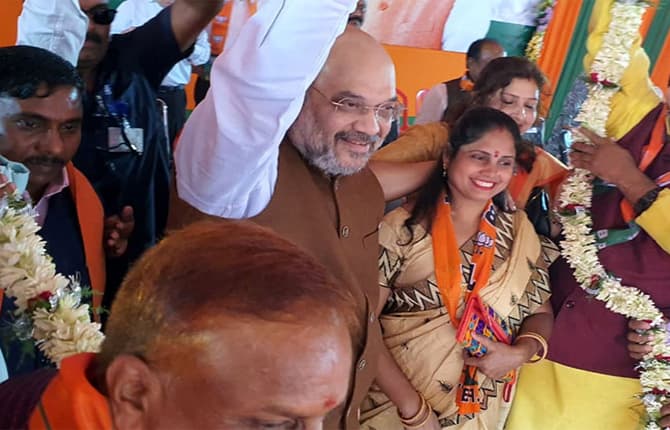 झारखंड चुनाव में अमित शाह ने खेला OBC कार्ड, प्रचार के आखिरी दिन आरक्षण पर दे डाला बड़ा बयान