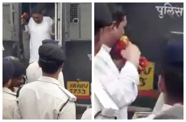 बाढ़ कोर्ट में पेश हुए अनंत सिंह, पुलिस से घिरने के बाद भी मूंछ पर ताव देते रहे अनंत