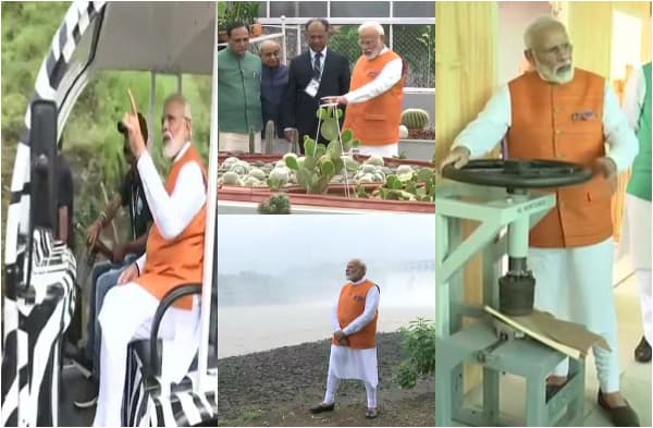 प्रधानमंत्री के जन्मदिन पर देश भर में जश्न, PM मोदी ने नर्मदा में जंगल सफारी का उठाया लुत्फ