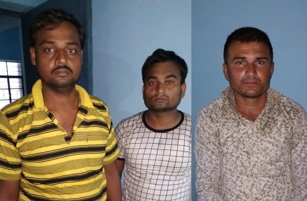 एसटीएफ के हत्थे चढ़े तीन हथियार तस्कर, भारी तादाद में कारतूस बरामद