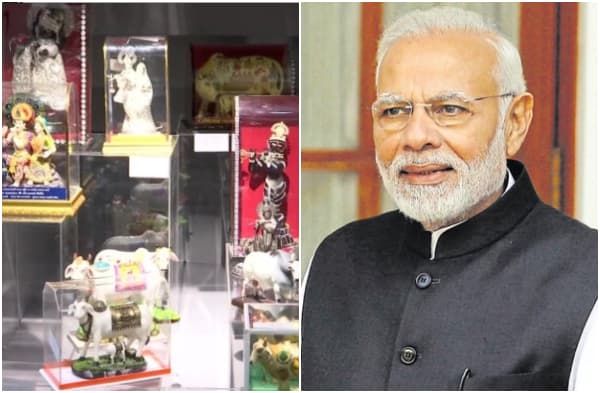 पीएम मोदी को मिले उपहारों की शुरु हुई नीलामी, 2.5 लाख है सबसे महंगे उपहार की कीमत, नमामि गंगे प्रोजेक्ट में इस्तेमाल किया जाएगा पैसा