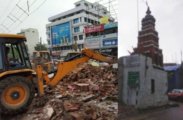 नहीं टूटेगा बोरिंग रोड चौराहे पर बजरंग बली का मंदिर, हाईकोर्ट ने लगाई रोक